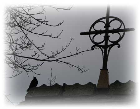 Cross on Church at St Mawgan Cross on Church at St Mawgan