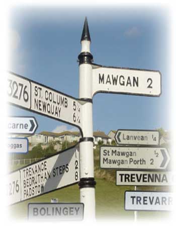 St Mawgan in Pydar in Cornwall